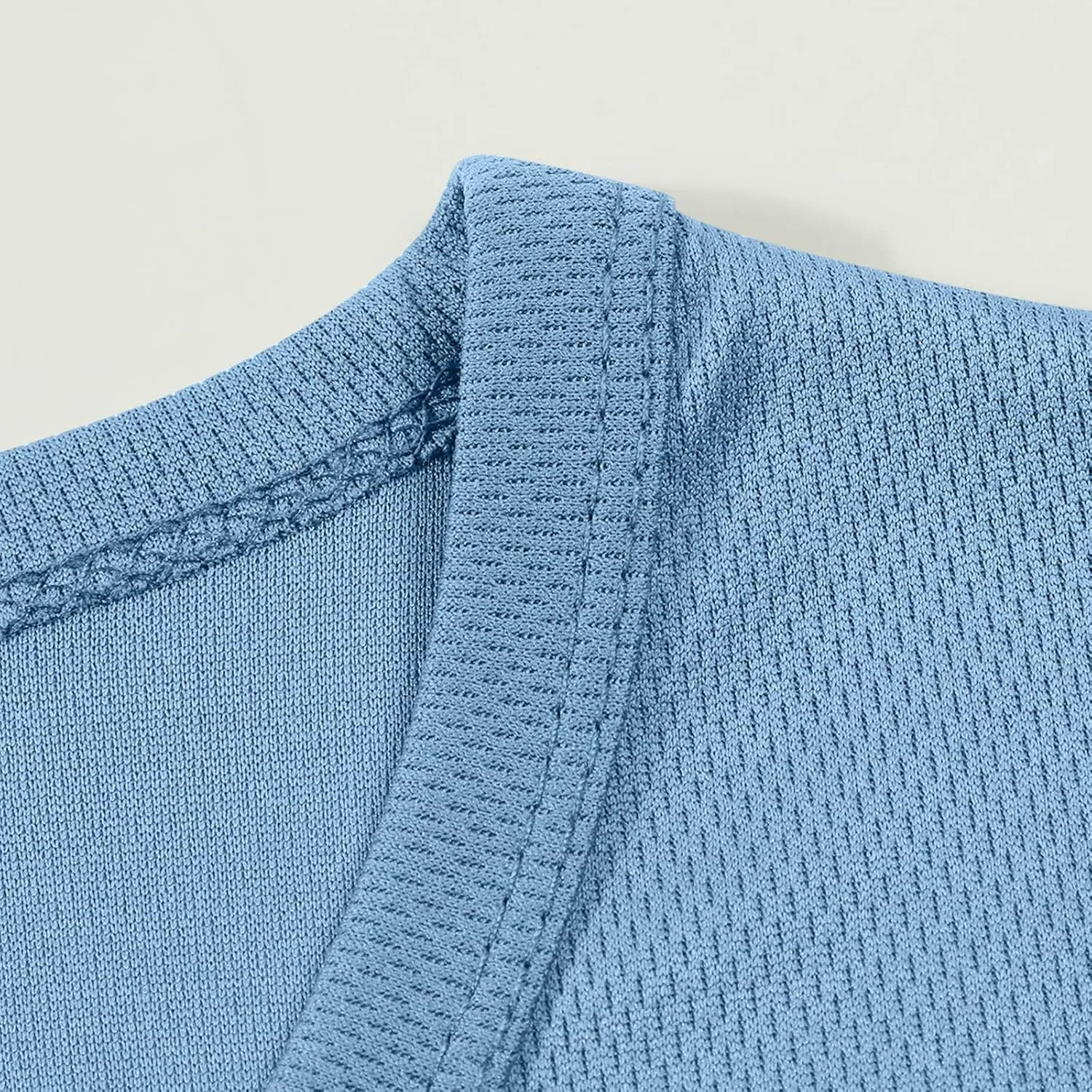 Mesh Workout Athletic Shirt for Men Crewneck Gym Shirts Quick Dry Athletic Short Sleeve T-Shirt Moisture Wicking Tops