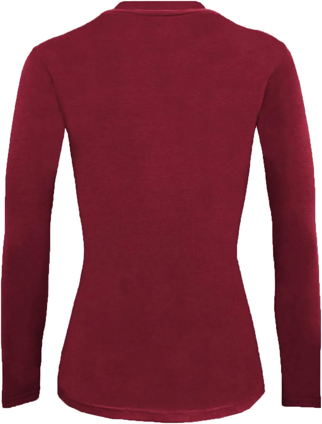 Natural Uniforms Women's Under Scrub Tee Crew Neck Long Sleeve T-Shirt