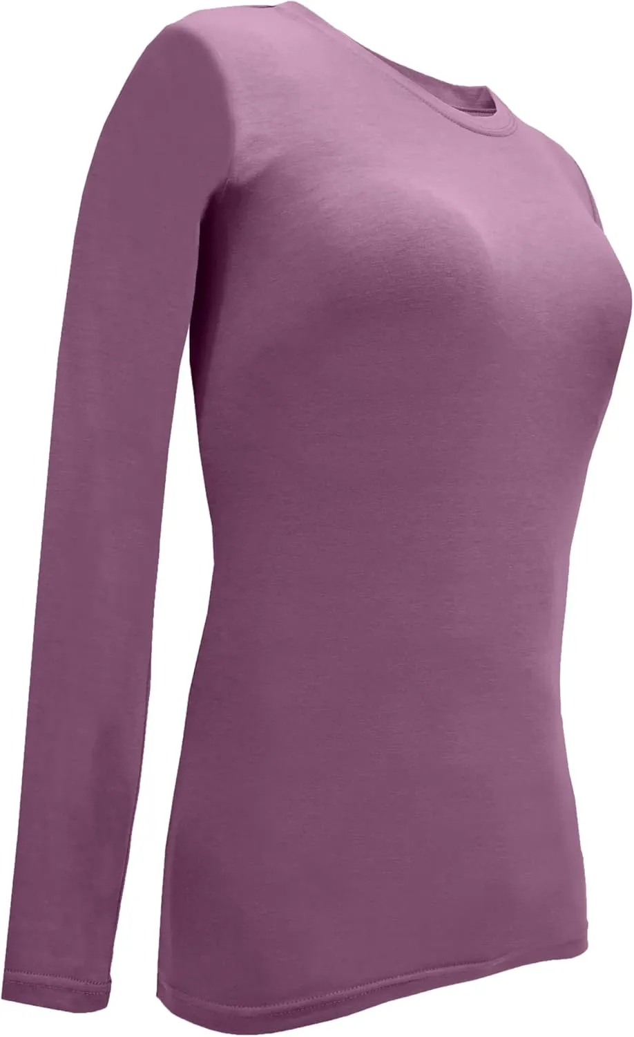 Natural Uniforms Women's Under Scrub Tee Crew Neck Long Sleeve T-Shirt