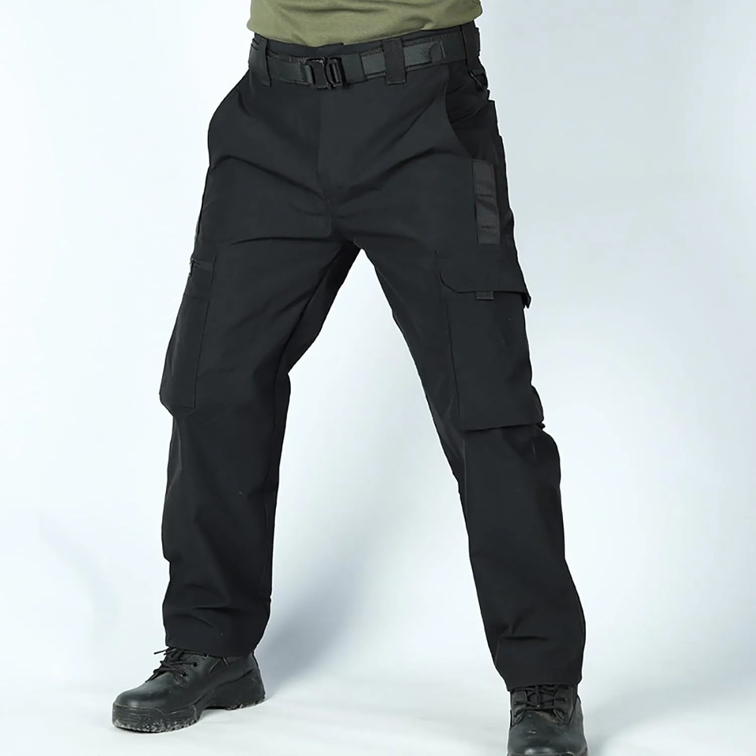OIOLOYJM Military Cargo Pants for Men Hiking Stretchy Work Construction Camouflage Flexcamo - Tactical Waterproof Pants