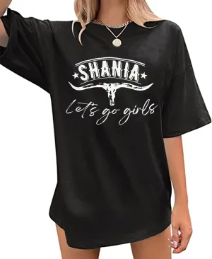 Oversized Rodeo T-Shirt for Women Not My First Rodeo Letter Printed Shirt Retro Western Country Cowboy Tee Tops