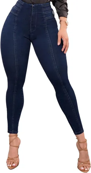Pantalones Colombianos Levanta Pompa | Butt Lifting High Waisted Jeans for Women | Lipo Jeans
