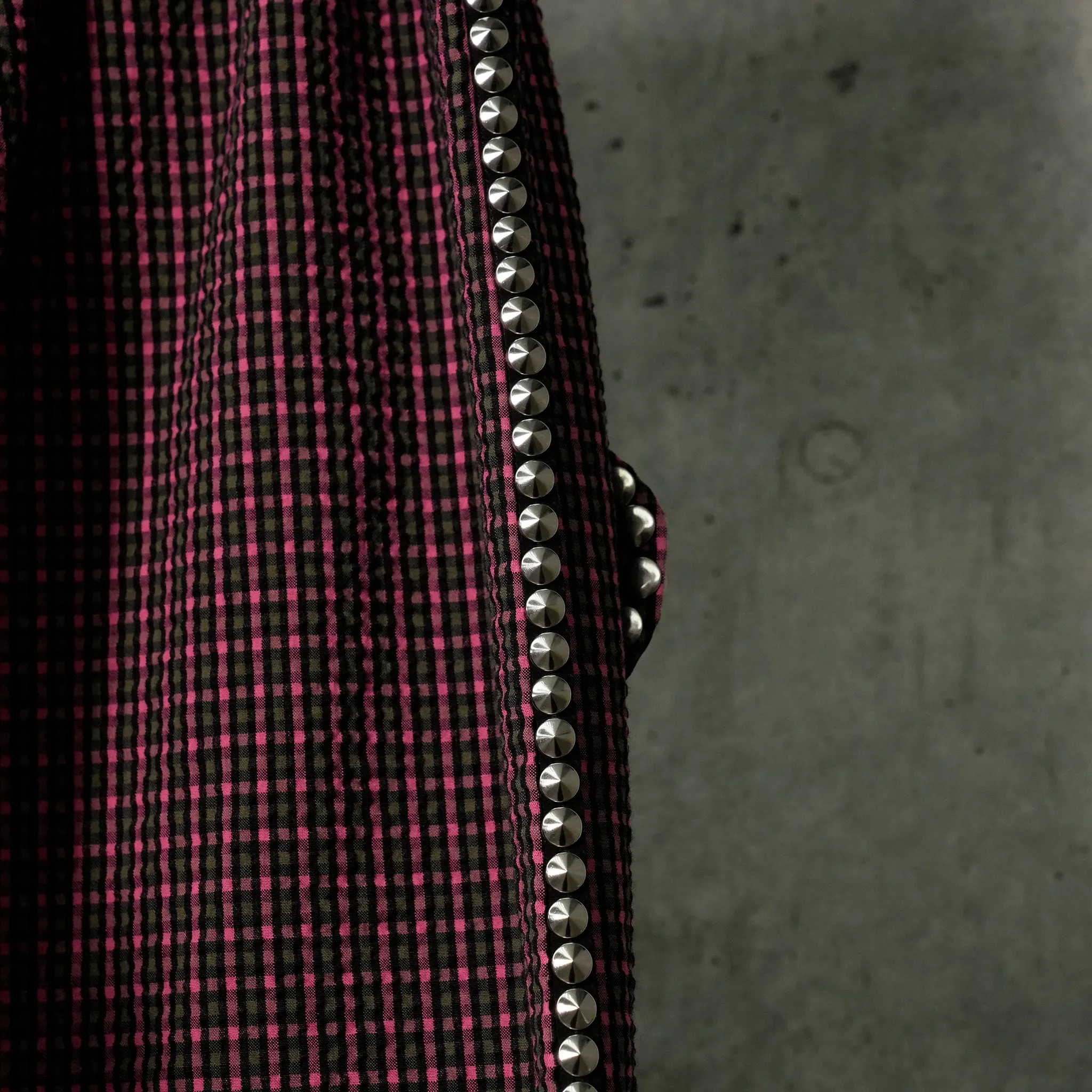 PINK ANNEX PYJAMA TROUSERS / PINK AND GREEN TARTAN