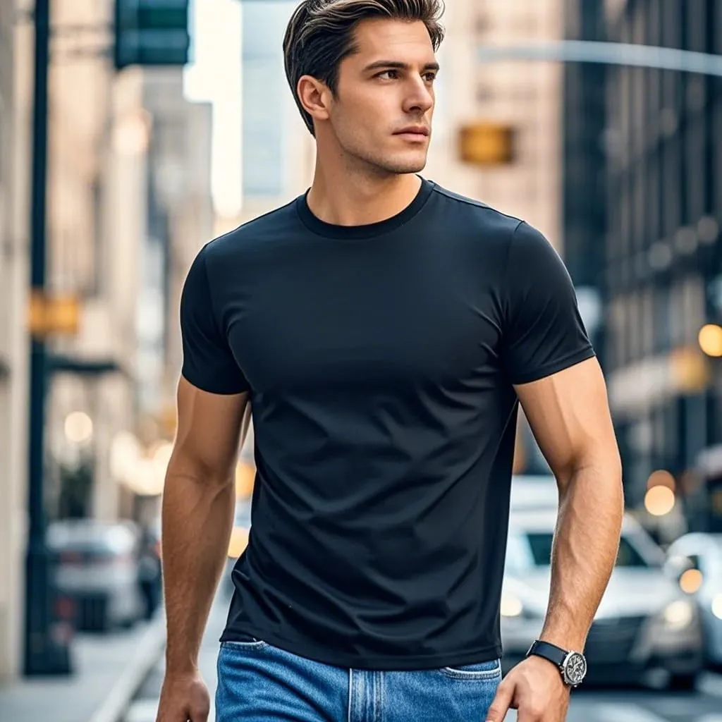 Rocksir Mens 3 Pack Polos Shirt Quick Dry Short Sleeve Athletic Performance Polos Tops Tee