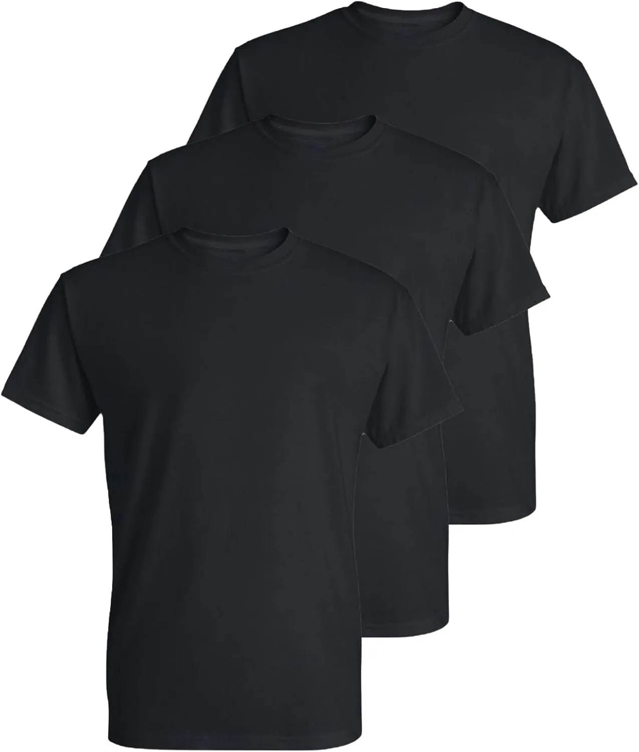 Rocksir Mens 3 Pack Polos Shirt Quick Dry Short Sleeve Athletic Performance Polos Tops Tee
