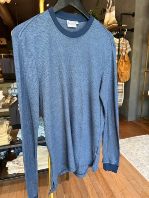 Roland Caldwell The Nick L/S Thermal - Admiral Blue