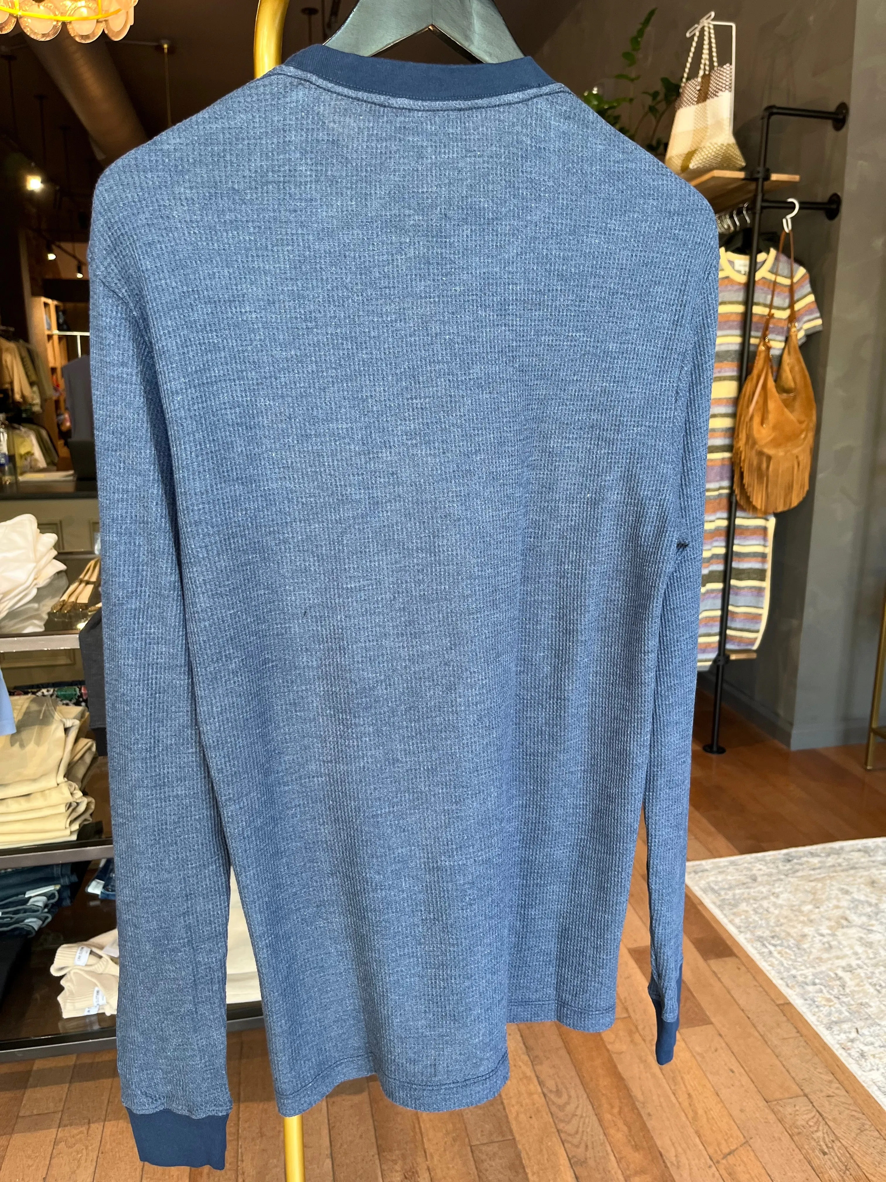 Roland Caldwell The Nick L/S Thermal - Admiral Blue