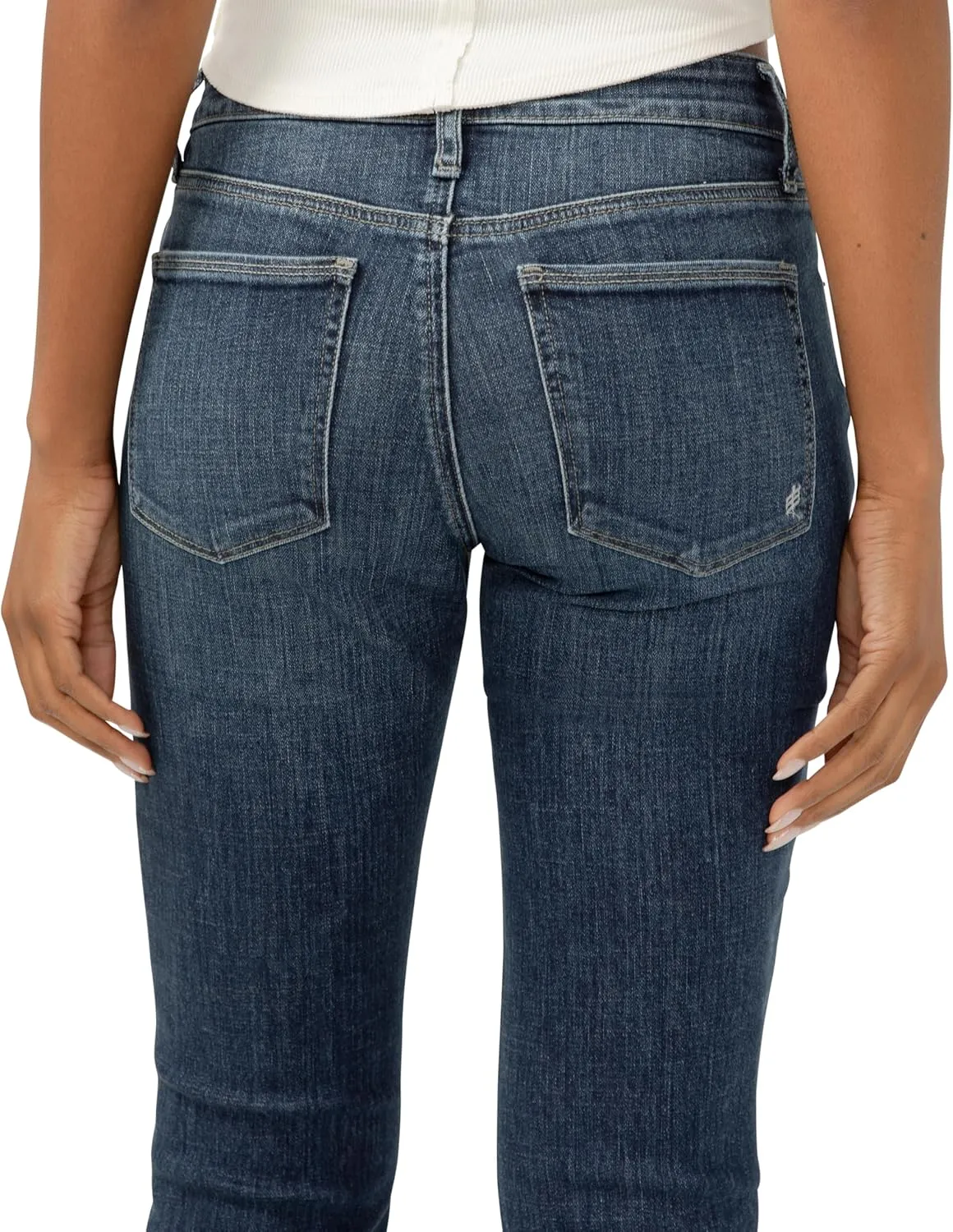 Silver Jeans Co. Women's Suki Mid Rise Curvy Fit Slim Bootcut Jeans - Legacy