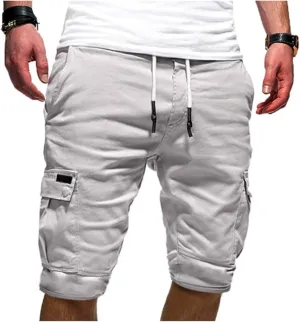 Sweatpants for Men 2025 Sport Outdoor Joggers Casual Loose Baggy Shorts Drawstring Workout Cargo Pants with Pockets