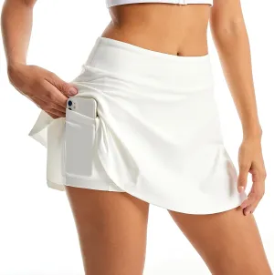 Tennis Skirts for Women, High Waist Pleated Skirts, Golf Skirts with Shorts Pockets for Running Workout Sports