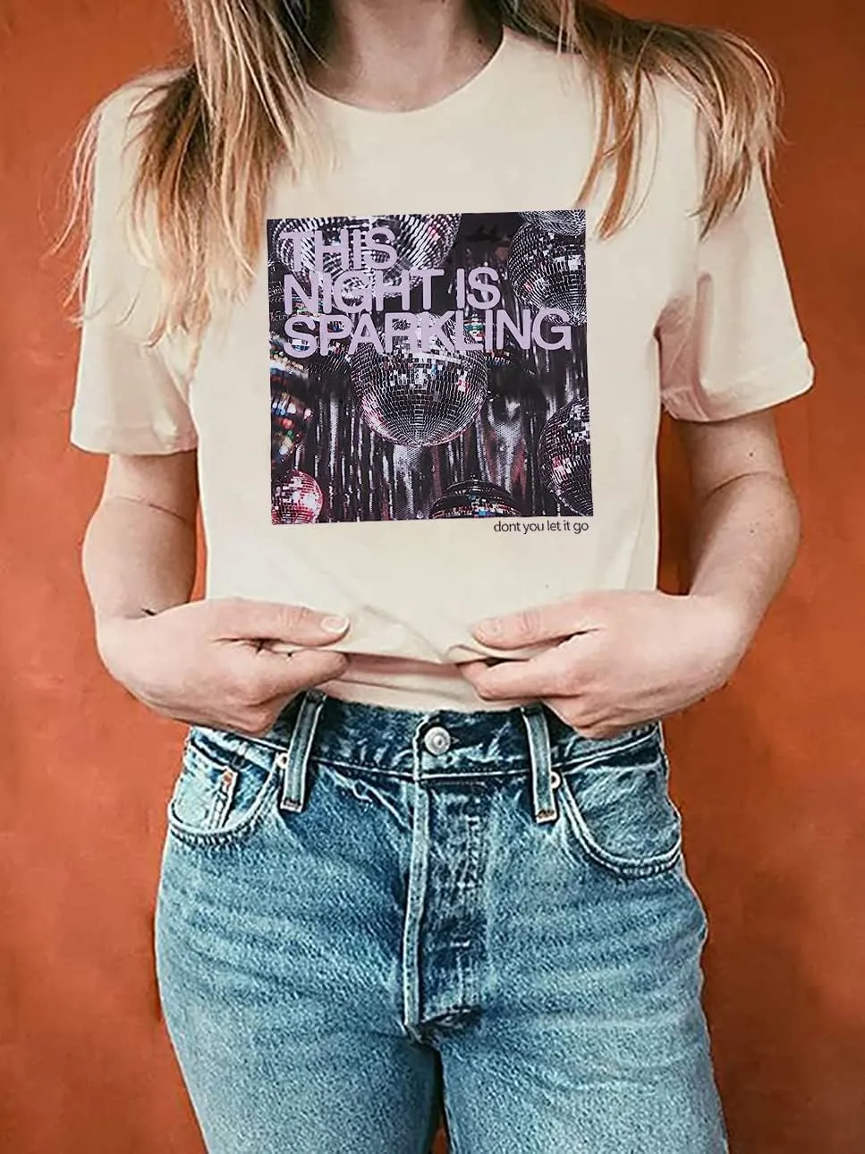 This Night is Sparkling Shirt Women Country Music Lover Tee Swift Fans Tops Vintage Graphic Concert Tshirt
