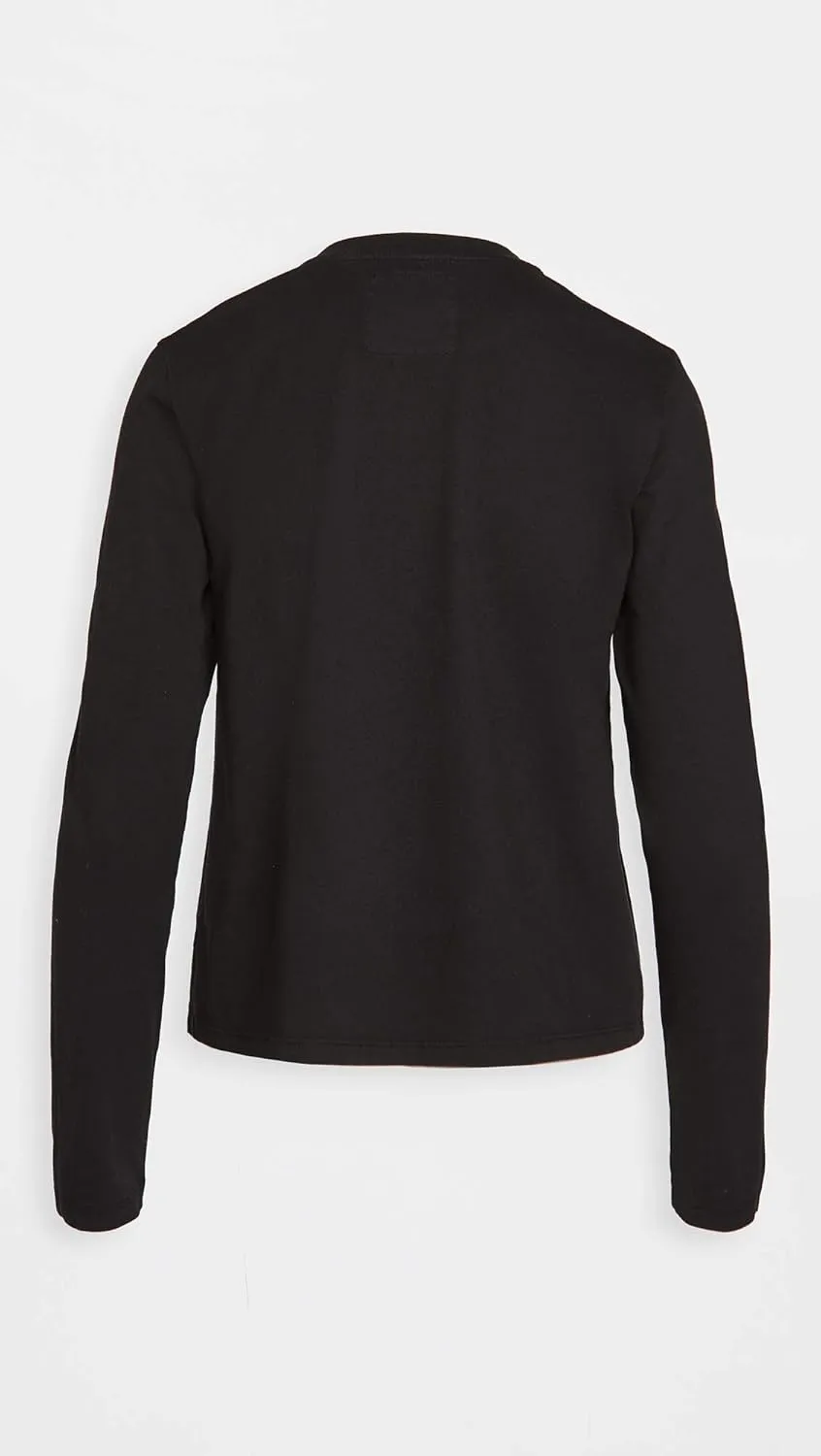 Velvet by Graham & Spencer Women's Vicente by Jenny Graham Organic Jersey Long Sleeve Tee