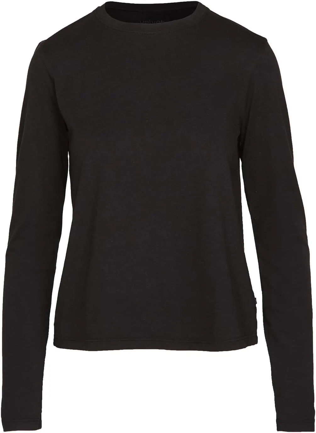 Velvet by Graham & Spencer Women's Vicente by Jenny Graham Organic Jersey Long Sleeve Tee