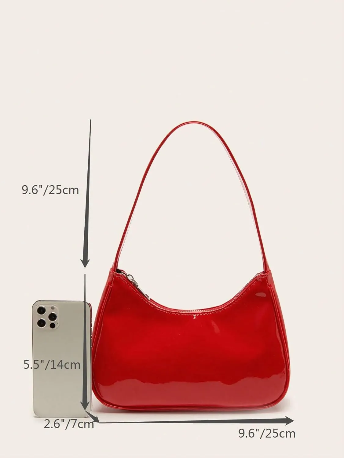 Verdusa Women's Hobo Shoulder Bag Casual Handbag Clutch Purses