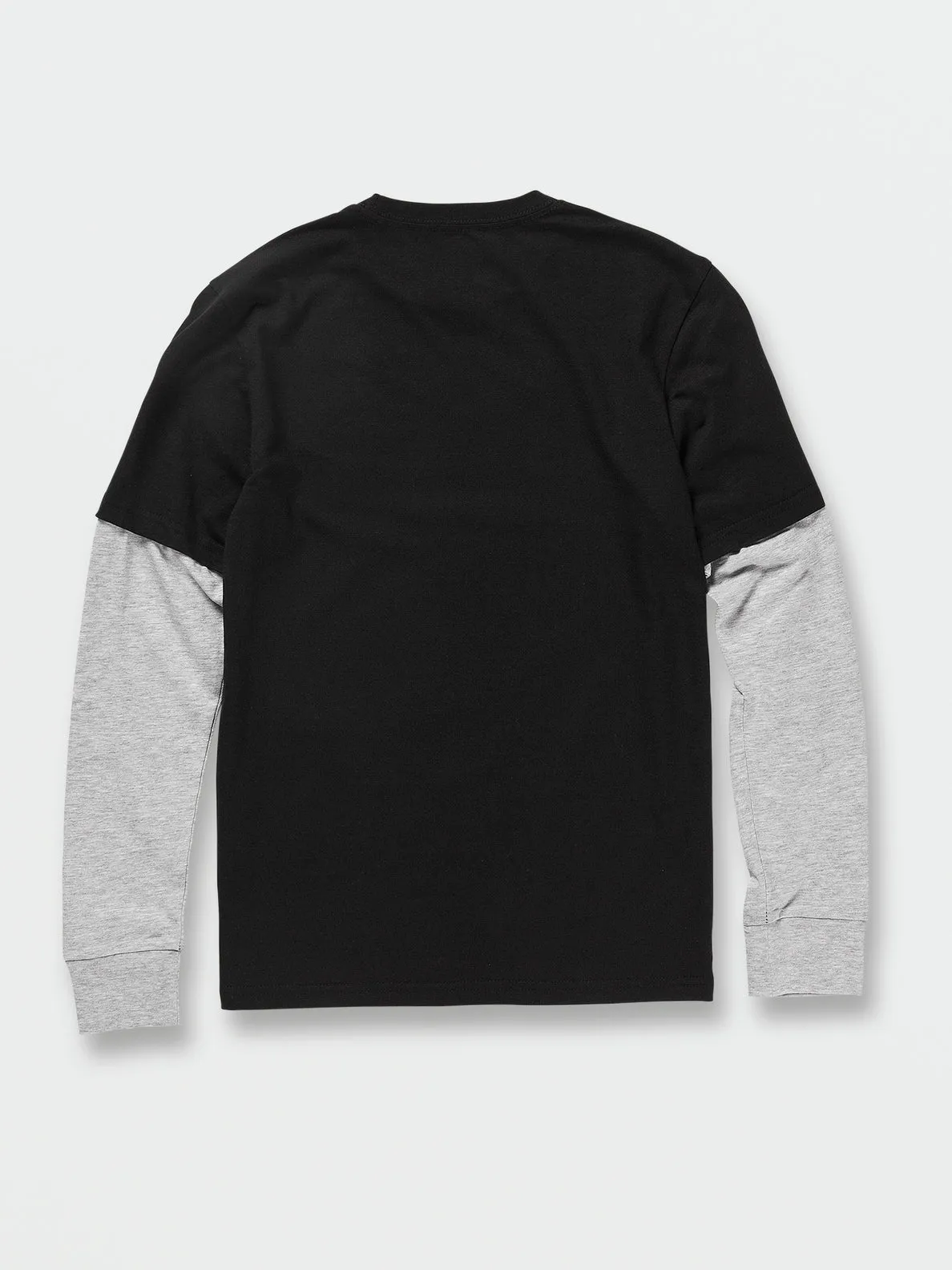 VOLCOM BOYS BURNETT TWOFER LS - BLACK