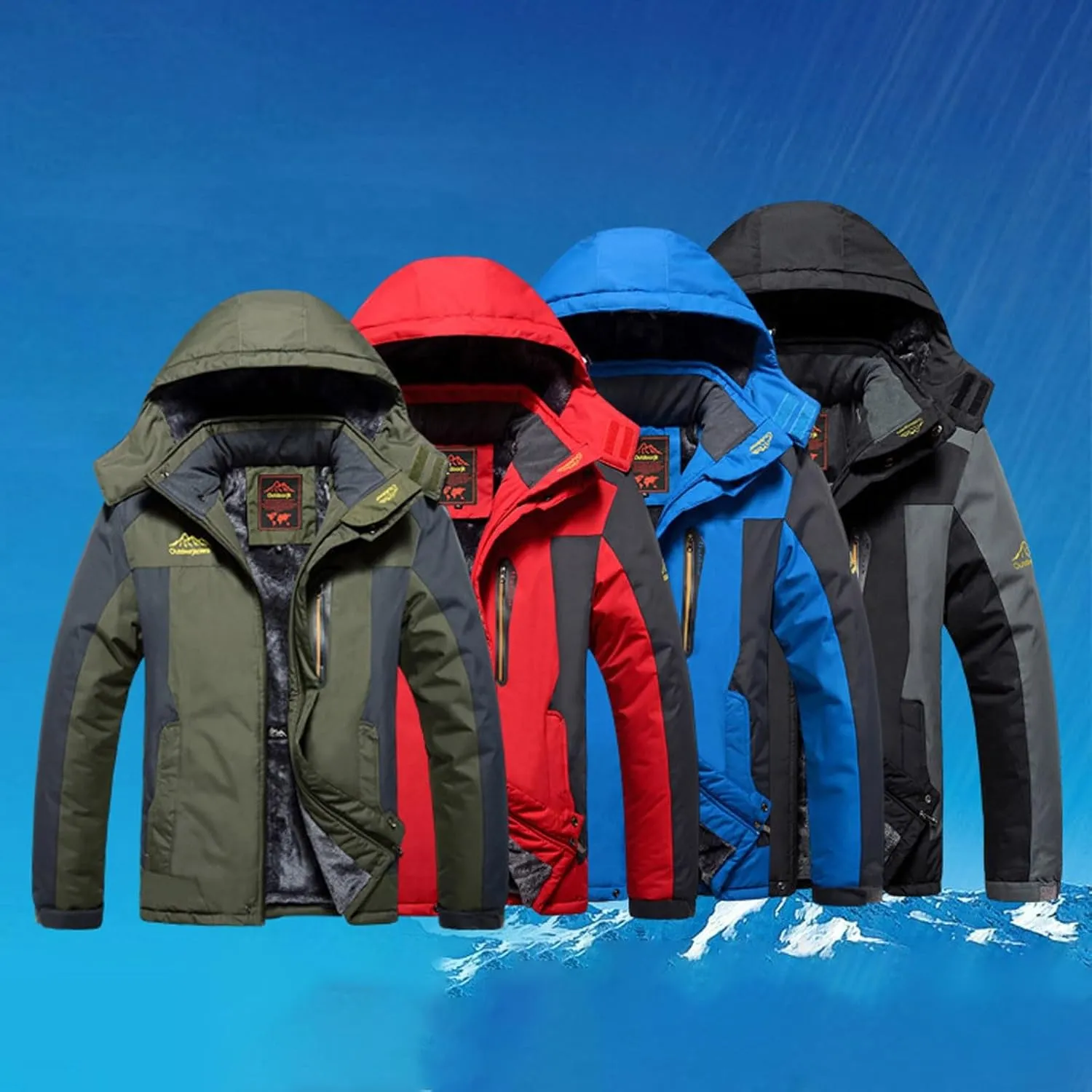 Waterproof Winter Coats For Women Long Sleeve Down Jacket Women Puffer Coat Quilted Cardigan For Women