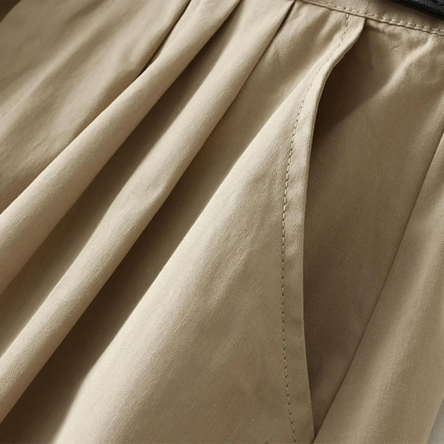 Women's A Line Flared Midi Skirt High Waisted Comfy Pleated Fashion 2025 Casual Skirt Slim Fit Lounge Cargo Skirt