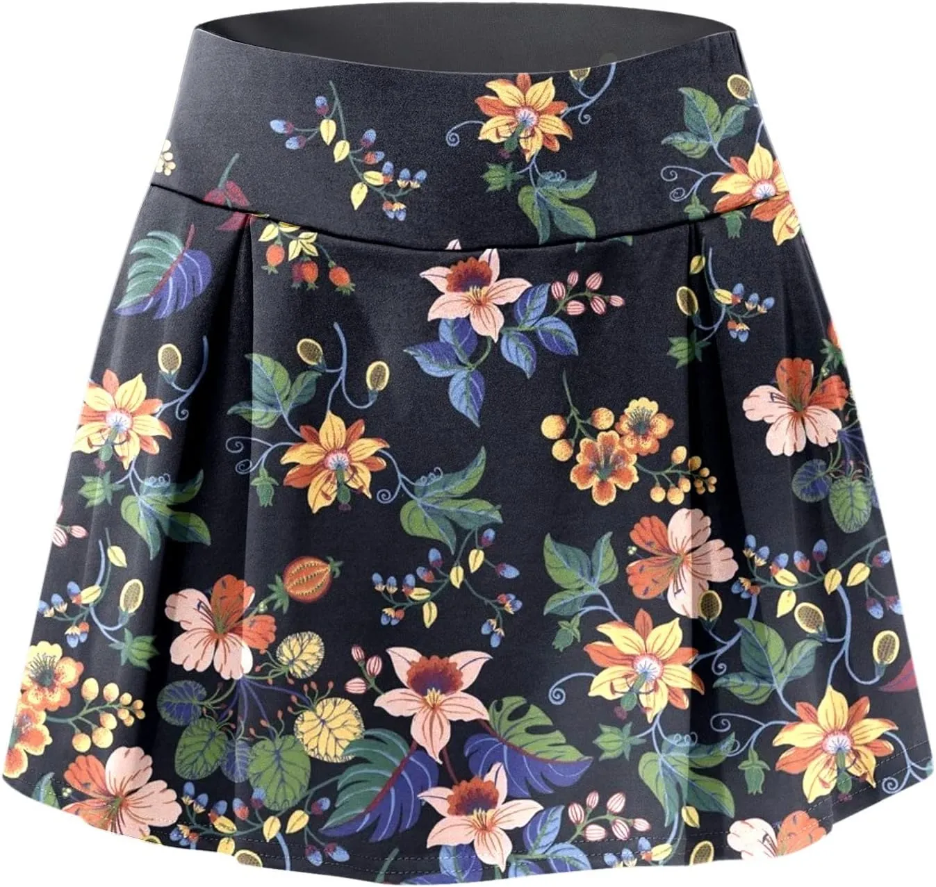 Womens Daily Casual Workout Printed Skirt Tennis Yoga Sport Active Skirt Shorts Skirt Hot Skirt for Women