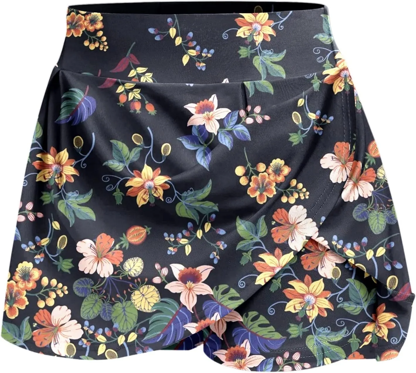 Womens Daily Casual Workout Printed Skirt Tennis Yoga Sport Active Skirt Shorts Skirt Hot Skirt for Women