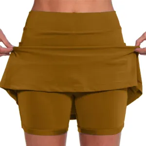 Women's Golf Skirts Skort High Waisted Stretchy Tennis Skirt Short Athletic Tennis Workout Sports Pickleball Skorts
