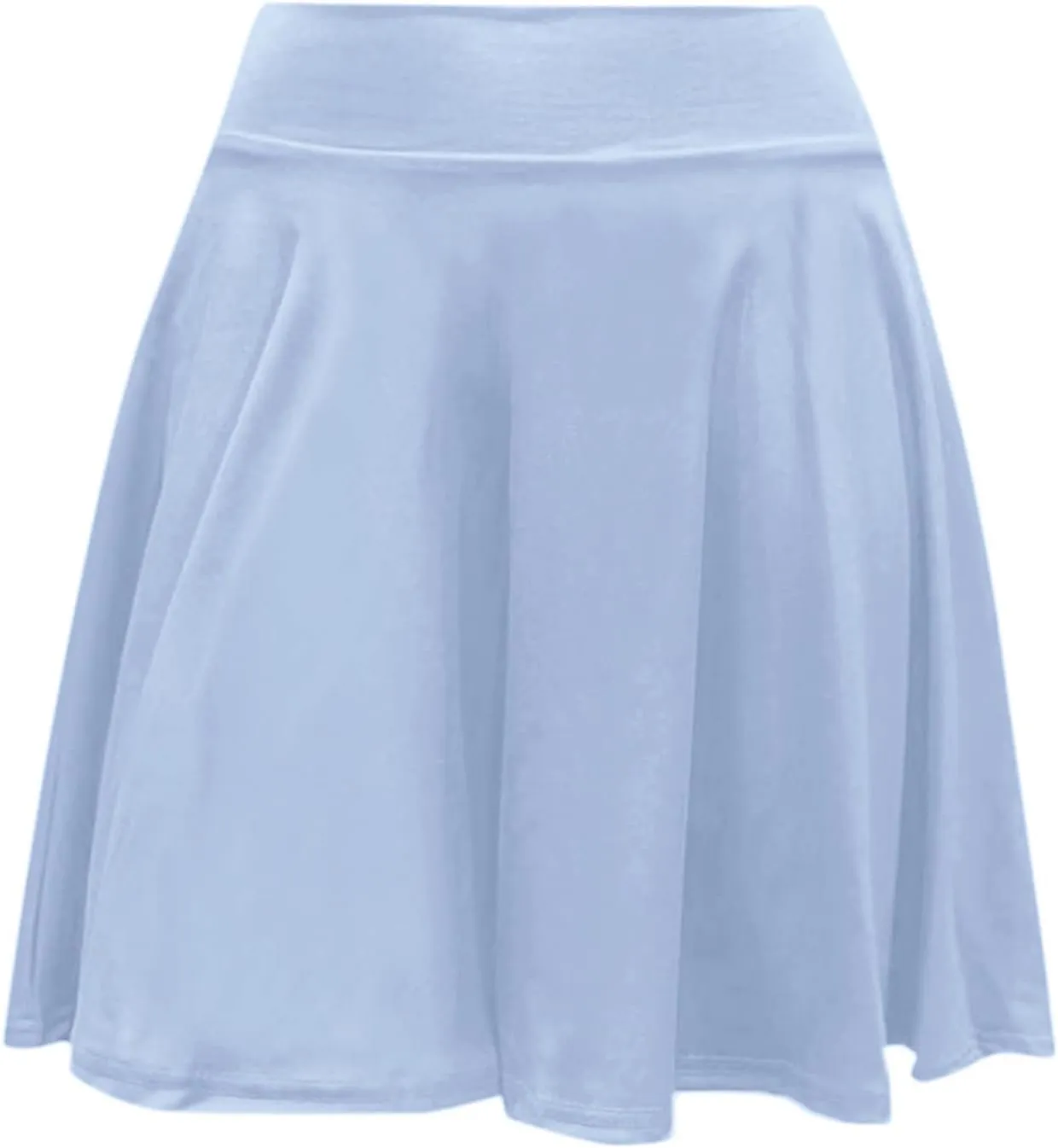 Women's High Waisted Tennis Skirt Athletic Running Golf Skorts Skirts Stretchy Pleated Mini Skater Skirt with Shorts