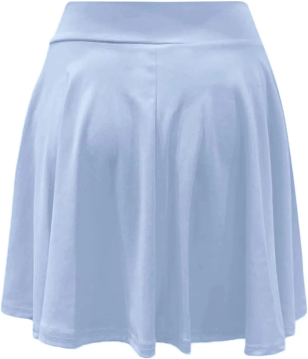 Women's High Waisted Tennis Skirt Athletic Running Golf Skorts Skirts Stretchy Pleated Mini Skater Skirt with Shorts