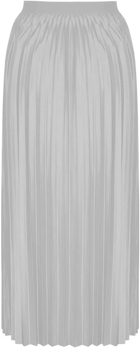 Womens Skirt Summer Midi Long Pleated Skirts High Waisted A Line Dress 2025 Trendy Boho Beach Dresses