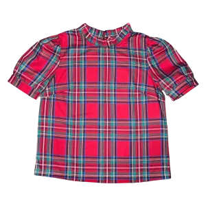 Women's Tillie Top V1- Tybee Tartan Plaid