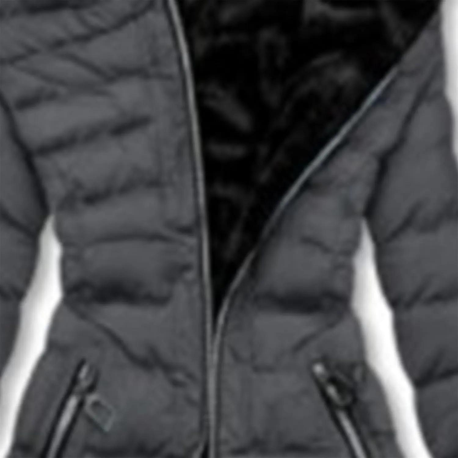 Womens Winter Coats Thicken Fleece Lined Down Jacket Waterproof Faux Fur Hooded Military Jacket Coats