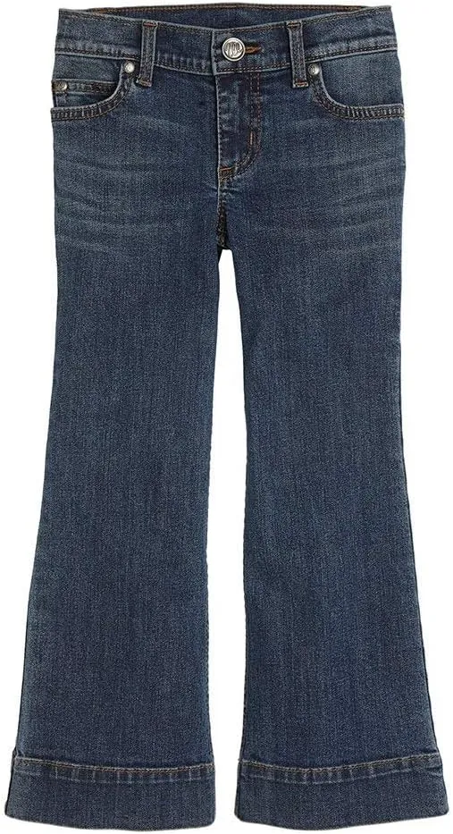 Wrangler Girls' Retro Trouser Jeans