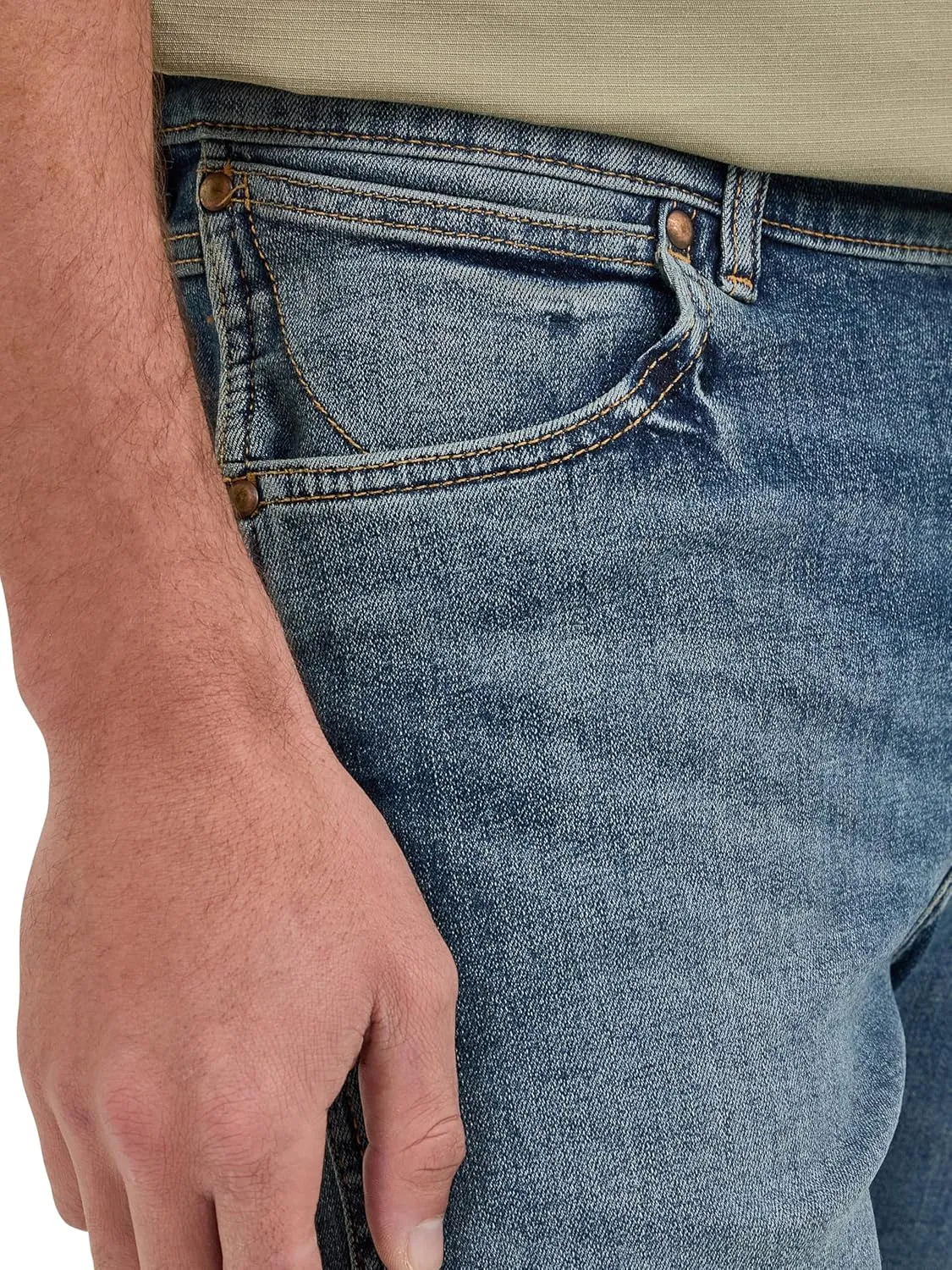 Wrangler Men's Slim Straight Jeans
